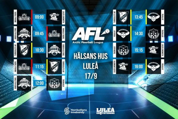 AFL Luleå matchprogram